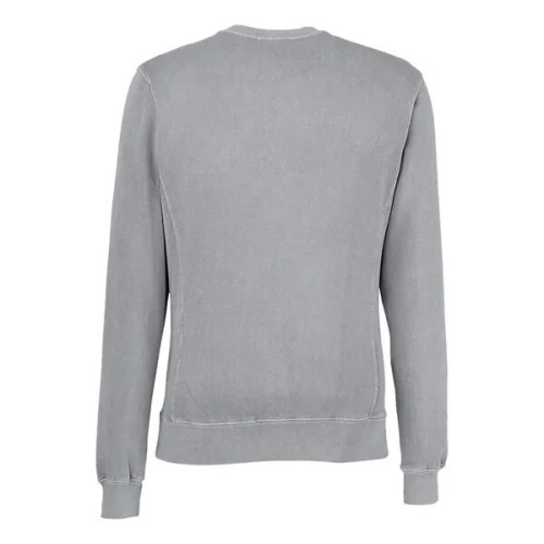 J. America Unisex Pigment-Dyed Fleece Crewneck Sweatshirt
