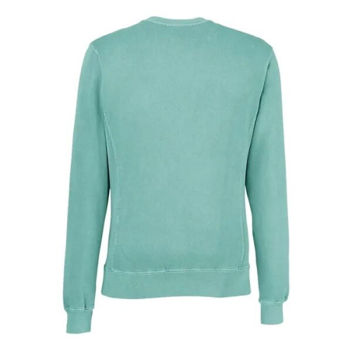 J. America Unisex Pigment-Dyed Fleece Crewneck Sweatshirt