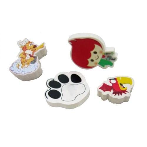 Custom 2D Animal Shape TPR Eraser