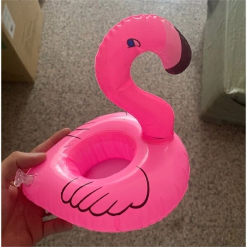 Inflatable drink holder