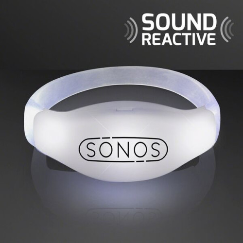 Sound Activated Light Up LED Flashing Bracelets