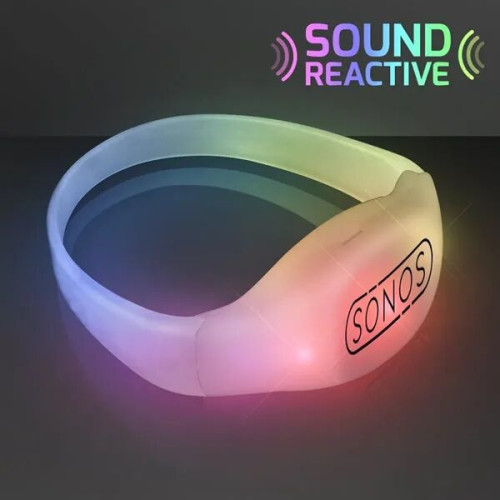 Sound Activated Light Up LED Flashing Bracelets