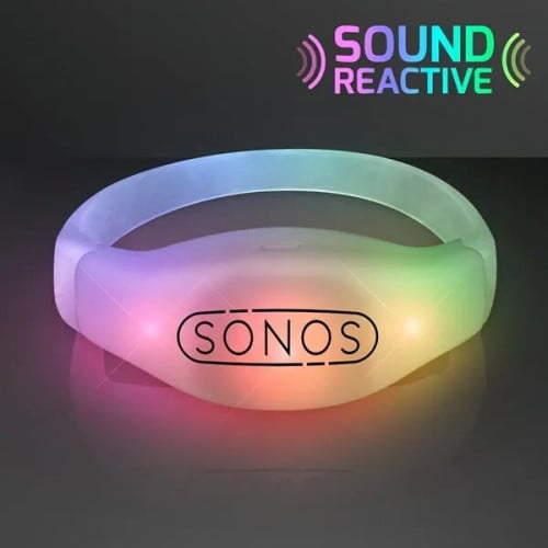 Sound Activated Light Up LED Flashing Bracelets