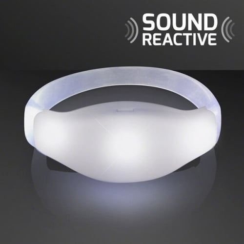 Sound Activated Light Up LED Flashing Bracelets