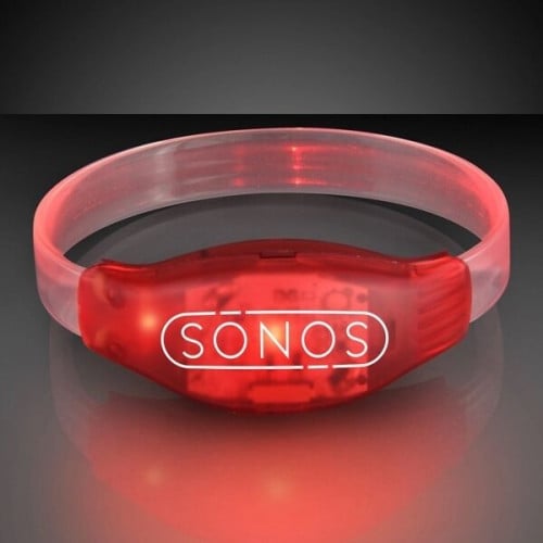 Sound Activated Light Up LED Flashing Bracelets