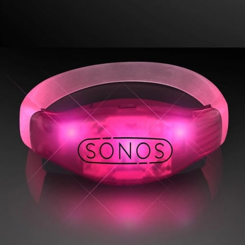 Sound Activated Light Up LED Flashing Bracelets