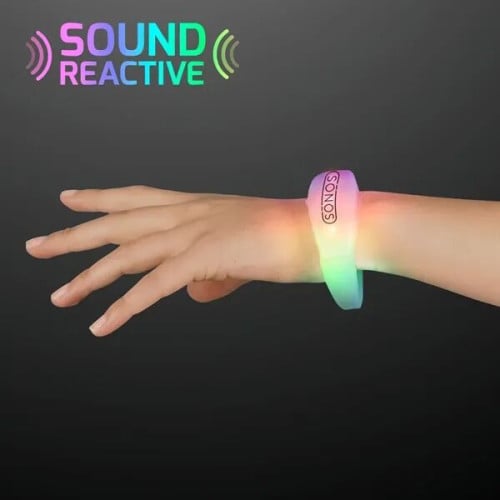 Sound Activated Light Up LED Flashing Bracelets