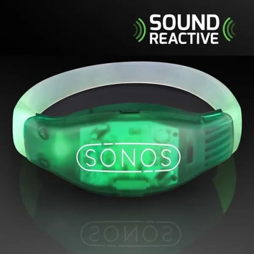 Sound Activated Light Up LED Flashing Bracelets
