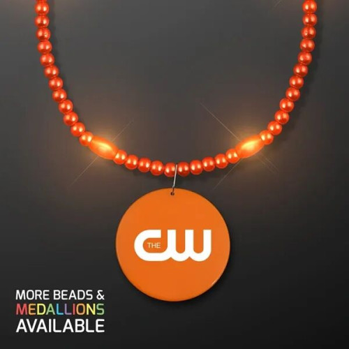 LED Light Beads with Medallion