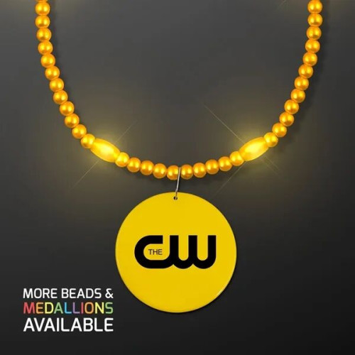 LED Light Beads with Medallion