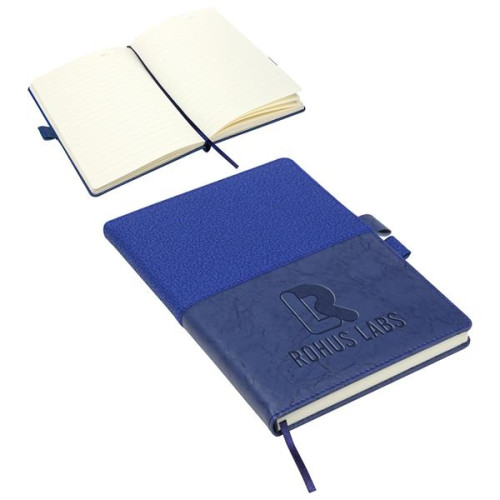 Quarry Textured Journal with Interlocking Pen Closure