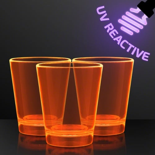 1.5 oz. UV Reactive Glow Shot Glasses