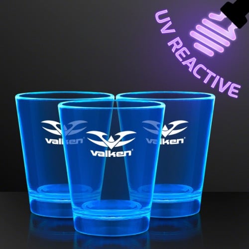 1.5 oz. UV Reactive Glow Shot Glasses