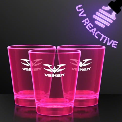 1.5 oz. UV Reactive Glow Shot Glasses