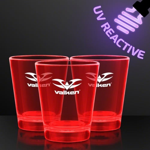 1.5 oz. UV Reactive Glow Shot Glasses