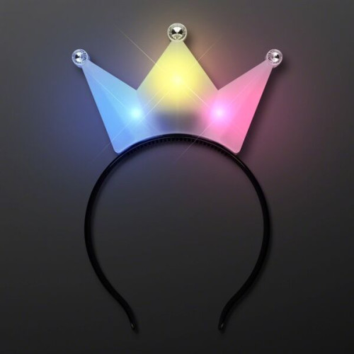 LED Crown Tiara Headbands, Princess Party Favors