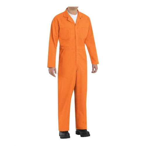 Red Kap Men's Twill Action Back Coverall