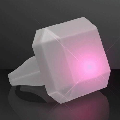 Emerald Cut LED Gem Ring