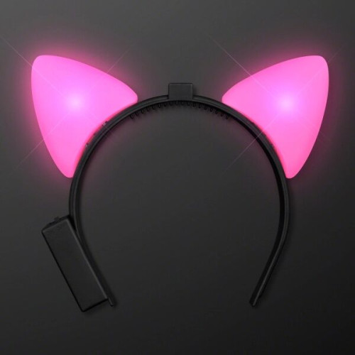Blinking LED Cat Ears Headband