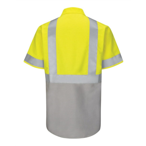 Red Kap Enhanced & Hi-Visibility Work Shirt - Long Sizes
