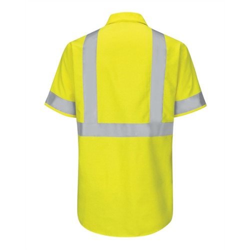 Red Kap Enhanced & Hi-Visibility Work Shirt - Long Sizes