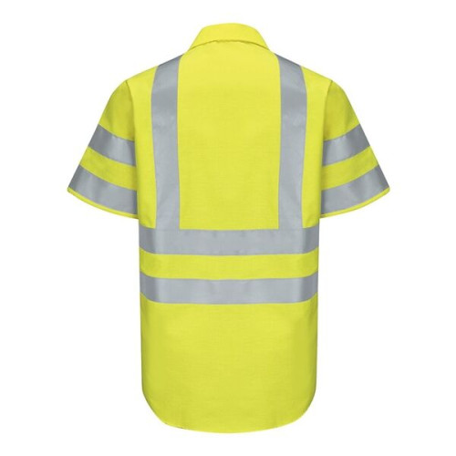 Red Kap Enhanced & Hi-Visibility Work Shirt - Long Sizes