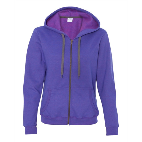 Gildan Heavy Blend™ Women's Vintage Full-Zip Hooded Sweat...