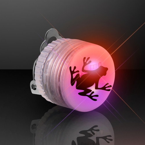 Light Up Flashing LED Clip-On Pin - 60 day overseas 