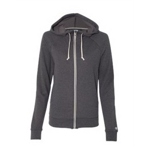 Champion Originals Women's French Terry Hooded Full-Zip