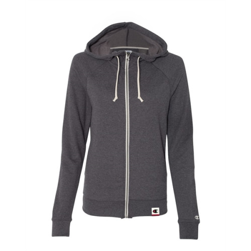 Champion Originals Women's French Terry Hooded Full-Zip
