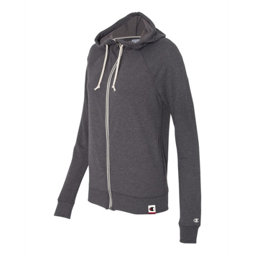 Champion Originals Women's French Terry Hooded Full-Zip
