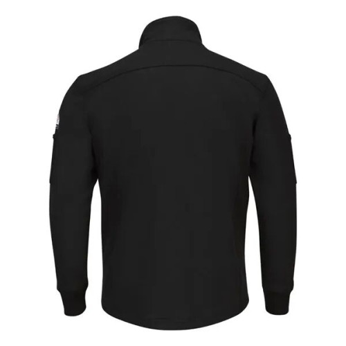 Bulwark Men's Zip Front Fleece Jacket-Cotton /Spandex Blend