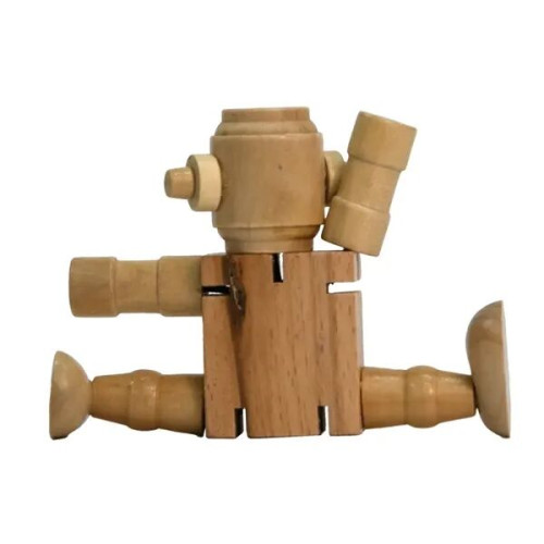 Mini Wood Robot