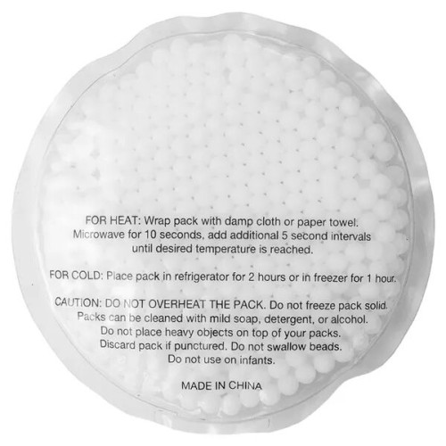 Small Circle Gel Beads Hot/Cold Pack