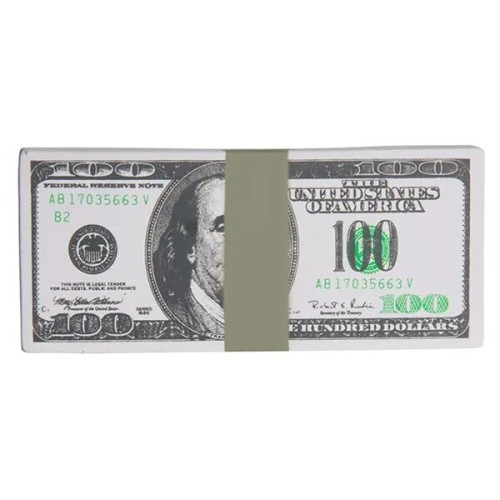 $100 Dollar Bill Stack Stress Reliever