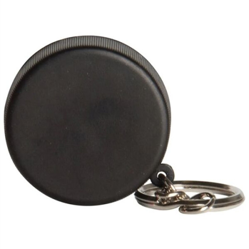 Hockey Puck Keyring Stress Reliever