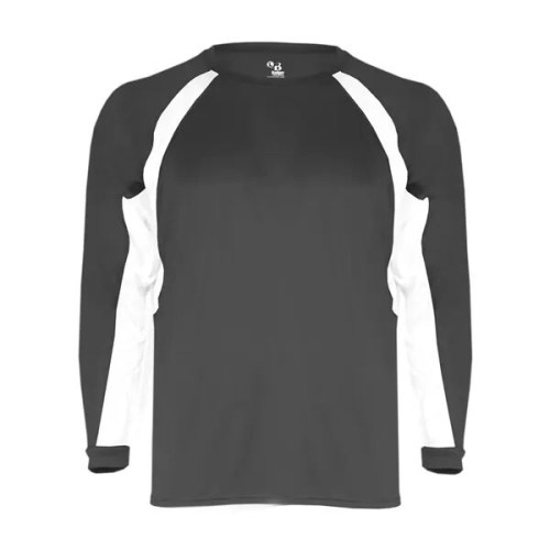 Badger Youth B-Core Hook Long Sleeve T-Shirt