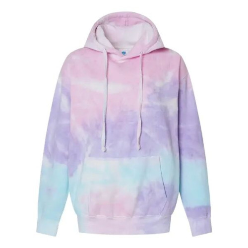 Colortone Unisex Tie-Dyed Hooded Sweatshirt