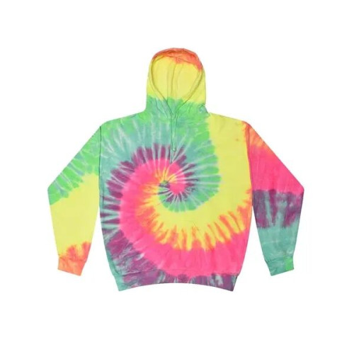 Colortone Unisex Tie-Dyed Hooded Sweatshirt