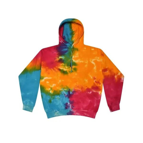 Colortone Unisex Tie-Dyed Hooded Sweatshirt