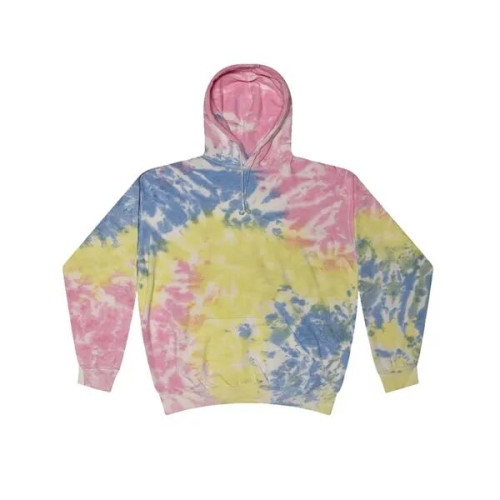 Colortone Unisex Tie-Dyed Hooded Sweatshirt