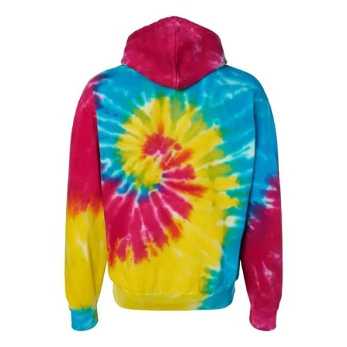 Colortone Unisex Tie-Dyed Hooded Sweatshirt