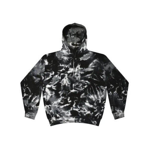 Colortone Unisex Tie-Dyed Hooded Sweatshirt