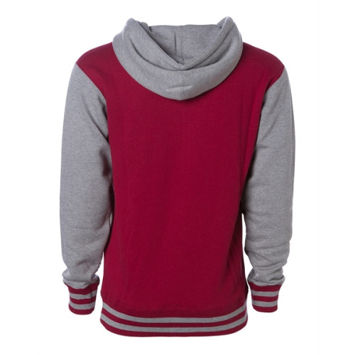 Independent Trading Co. Unisex Heavyweight Varsity Full-Z...