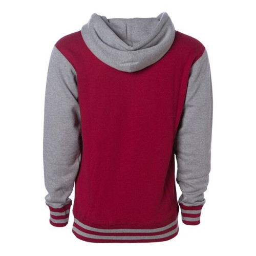 Independent Trading Co. Unisex Heavyweight Varsity Full-Z...