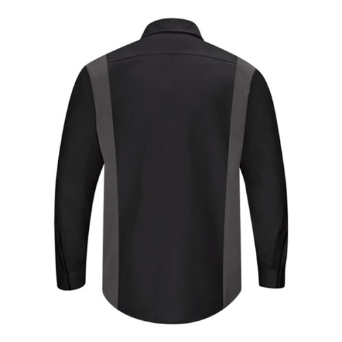 Red Kap Performance Plus Long Sleeve Shirt with OilBlok T...