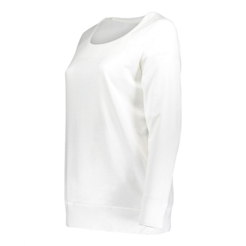 LAT Women's Curvy Slouchy Pullover