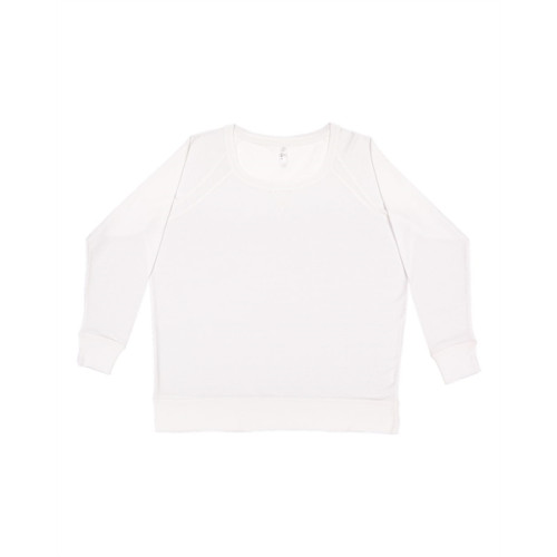 LAT Women's Curvy Slouchy Pullover