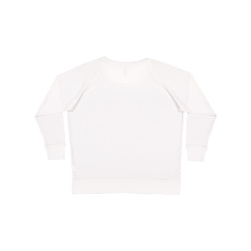 LAT Women's Curvy Slouchy Pullover