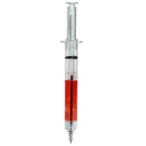 Ballpoint Clicker Syringe Pens